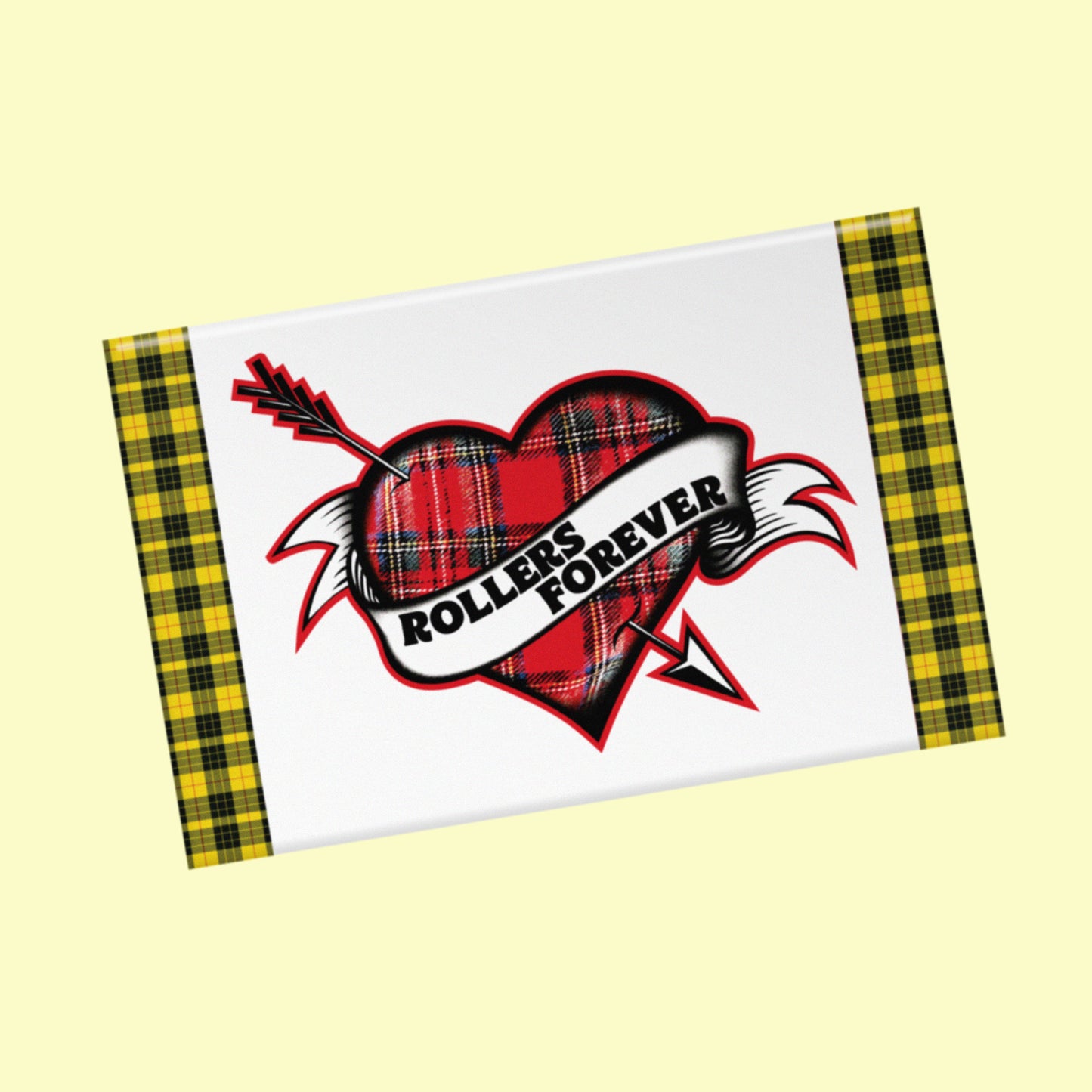Rollers Forever Heart Fridge Magnet