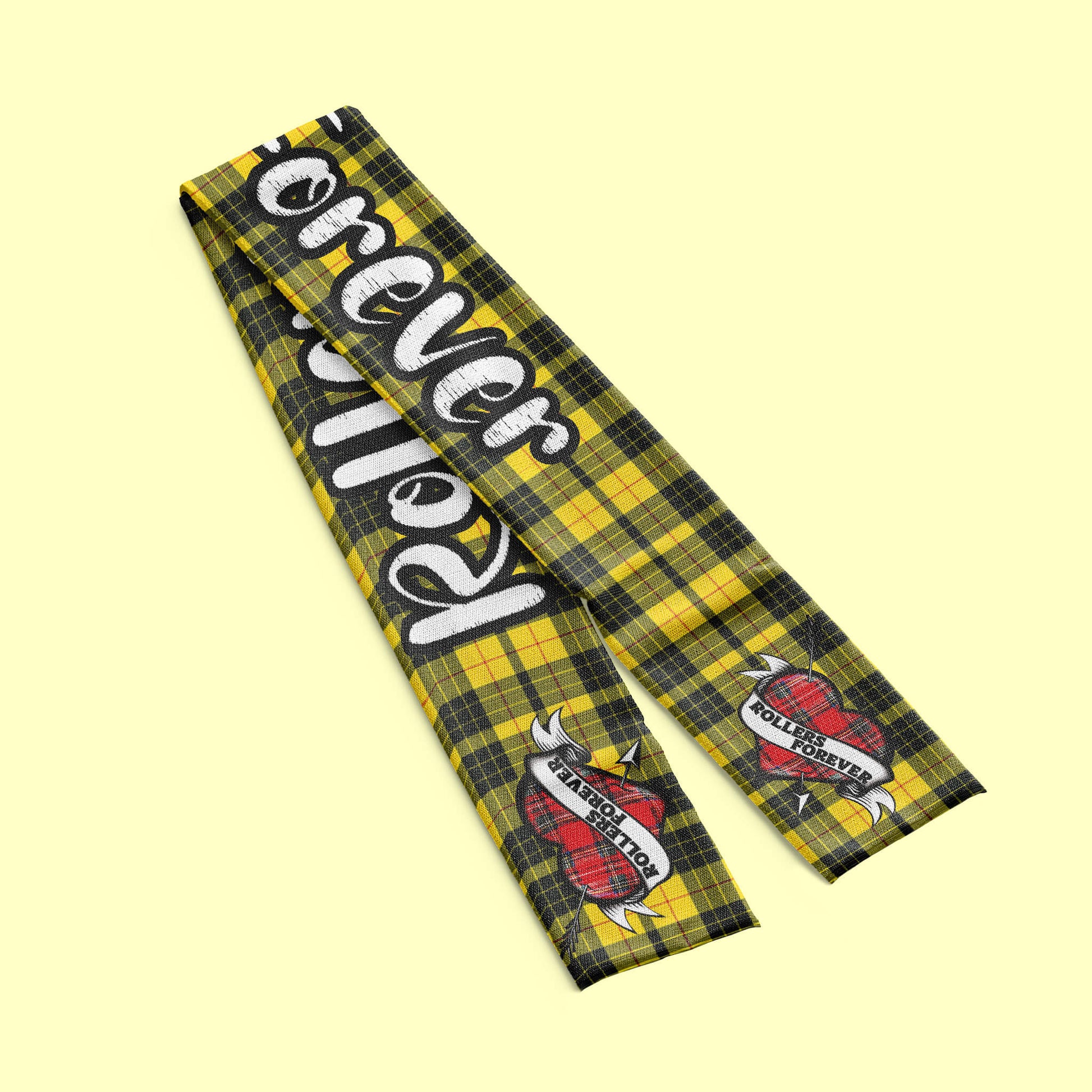 Rollers Forever Tartan Scarf